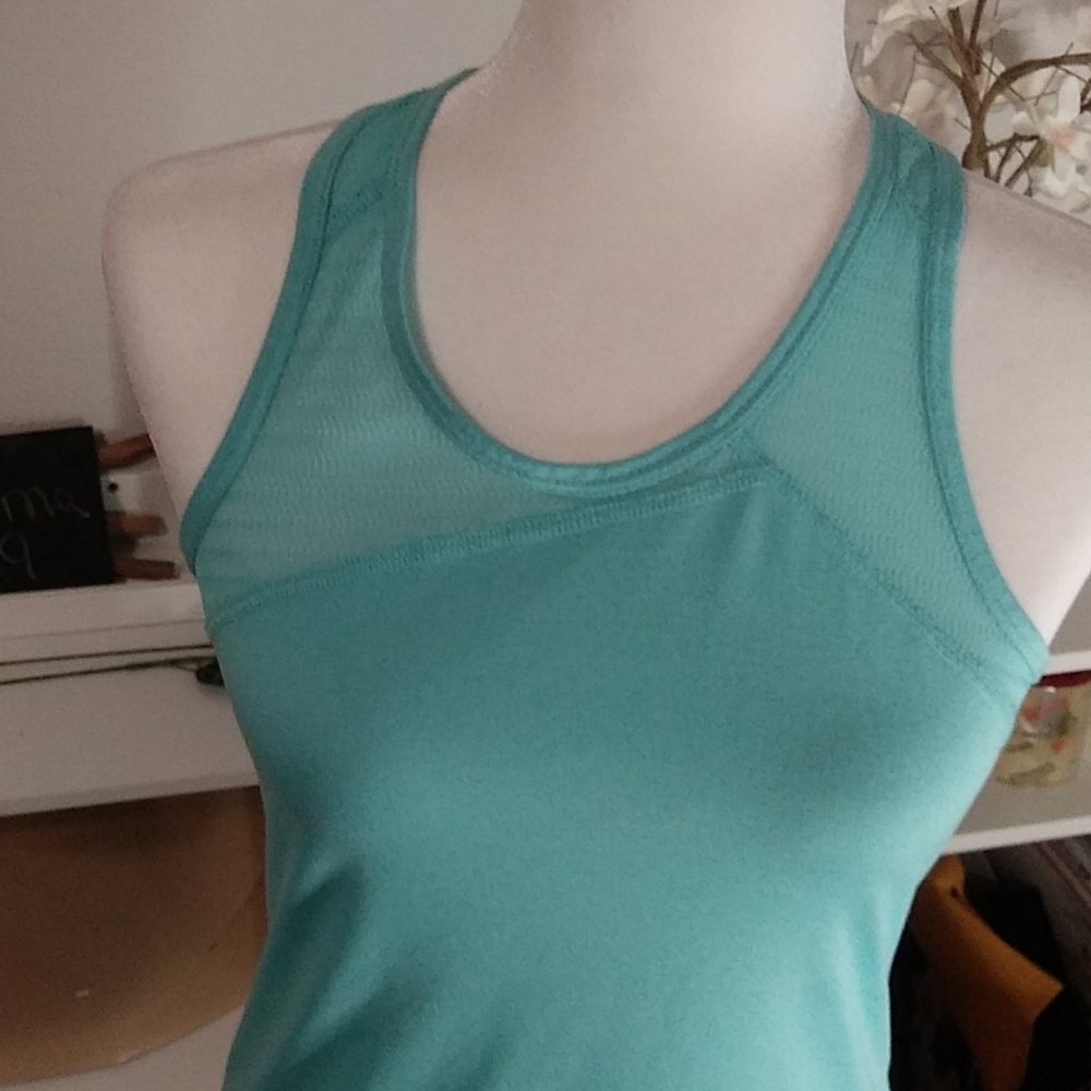 Nike Dri-Fit teal racerback tank - Picture 5 of 9